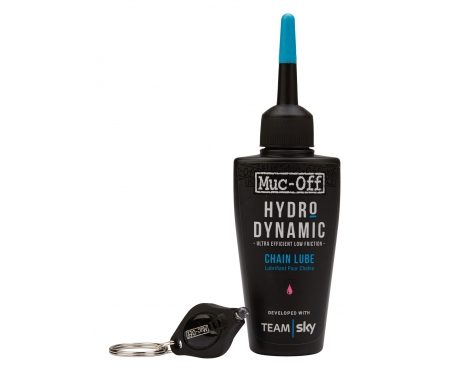 Muc-Off Hydrodynamic – Ultimativ kædeolie udviklet sammen med TEAM sky