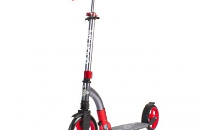 My Hood Curve – Løbehjul til børn og voksne – Grå/Rød