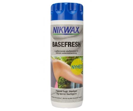 Nikwax BaseFresh – Lugtfjerende skyllemiddel – 300 ml