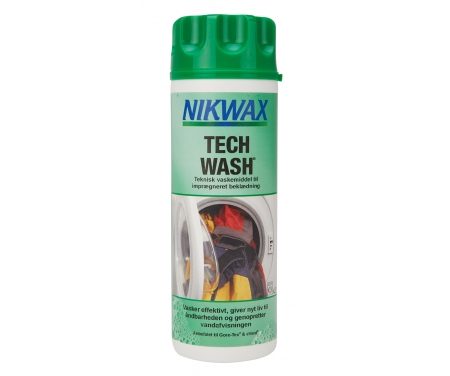 Nikwax Tech-Wash – Vaskemiddel til vandtæt beklædning – 300 ml