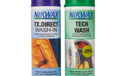 Nikwax Twinpack Tech Wash/TX-Direct – Vask og imprænering til vandtæt beklædning – 2 x 300
