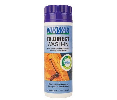 Nikwax TX-Direct Wash-in – Imprænerings vask til vandtæt beklædning – 300 ml