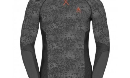 Odlo – Blackcomb Evolution Warm Crew Neck – Herre – Sort/Grå