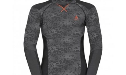 Odlo – Blackcomb Evolution Warm Facemask – Herre – Sort/Grå