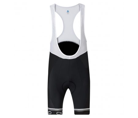 Odlo Breathe – Bib shorts med pude – Sort/hvid
