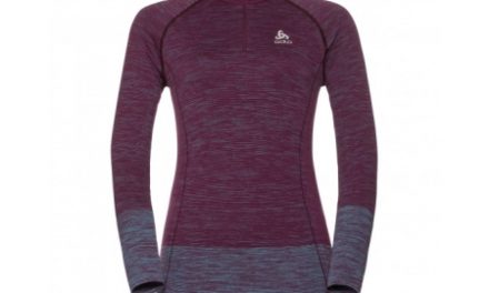Odlo – Briana Seamless Midlayer – Dame – Blomme