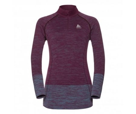 Odlo – Briana Seamless Midlayer – Dame – Blomme