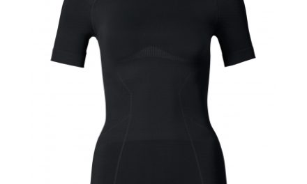 Odlo dame svedundertrøje med korte ærmer – Evolution Light – Sort