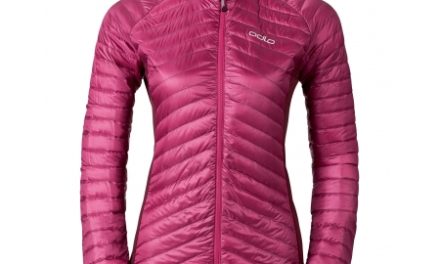 Odlo damejakke – Helium Cocoon – Bordeaux