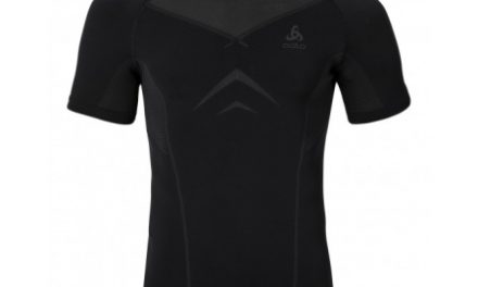 Odlo Evolution light – Basislag – T-shirt – Sort/grå