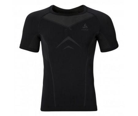 Odlo Evolution light – Basislag – T-shirt – Sort/grå