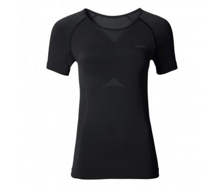 Odlo Evolution light – Basislag – T-shirt til dame – Sort/grå