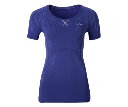 Odlo Evolution Light Blackcomb – Basis t-shirt – Dame – Blå