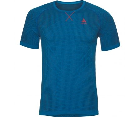 Odlo – Evolution light Blackcomb – Løbe t-shirt – Herre – Blå
