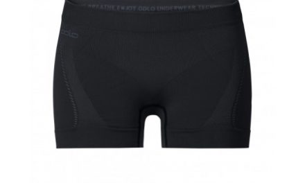 Odlo Panty Evolution Light – Hotpants til dame – Sort/grå