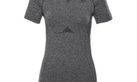 Odlo – Performance light Suw Top s/s – Sved t-shirt – Dame – Sort/grå