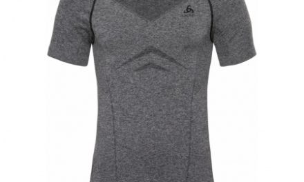 Odlo – Performance light Suw Top – Sved t-shirt – Herre – Sort/grå