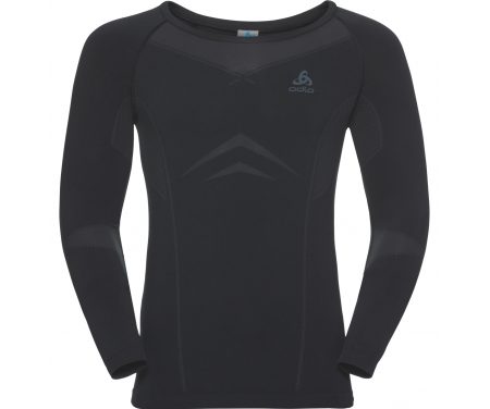 Odlo – Performance light Suw Top – Svedbluse – Herre – Sort/grå