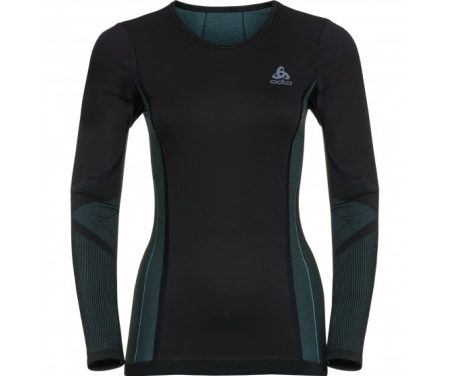 Odlo – Performance Windshield XC-skiing light shirt – Dame – Sort/blå