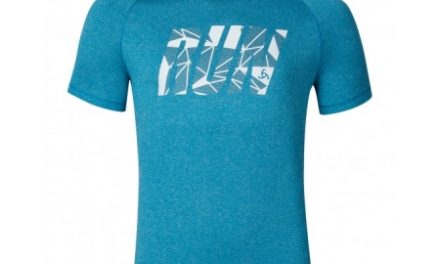 Odlo Raptor – Løbe t-shirt – Blå melange