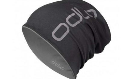 Odlo – Reversible hat – Løbehue – Unisex – Sort/grå