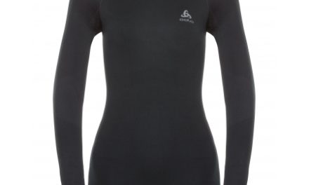 Odlo – Suw Top Performance Warm – Løbebluse med rund hals – Dame – Grå