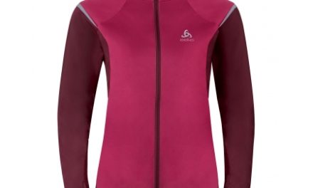 Odlo Zeroweight – Softshell/jersey jakke til dame – Bordeaux