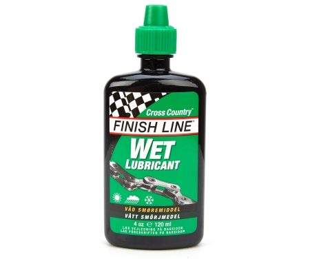 Olie Finish Line Cross Country Wet 120ml drypflaske grøn
