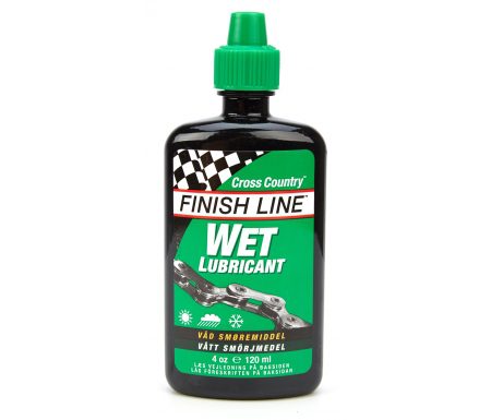 Olie Finish Line Cross Country Wet 120ml drypflaske grøn