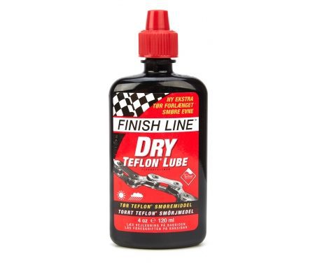 Olie Finish Line Dry Lube Teflon 120ml drypflaske rød
