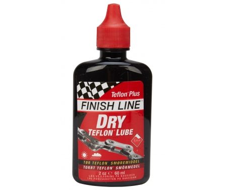 Olie Finish Line Dry Lube Teflon 60ml drypflaske rød