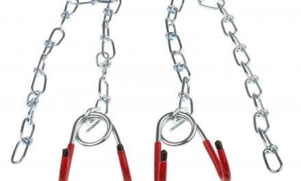 Ophængskroge med kæde 2 stk