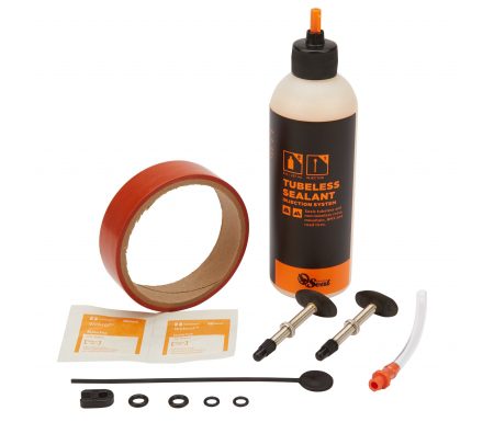 Orange Seal Tubeless Kit – 24 mm fælgtape – 237 ml. Regular væske