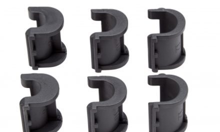 Ortlieb indsatser til de øverste kroge på QL2.1 beslag.