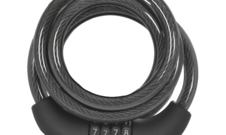 OXC Kabellås – 10mm x 1500mm – Med 4 ciffer kode