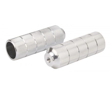Pegs til BMX cykler –  Aluminium Sølv med 10mm gevind