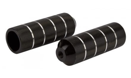 Pegs til BMX cykler –  Aluminium Sort med 10mm gevind