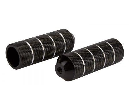 Pegs til BMX cykler –  Aluminium Sort med 10mm gevind