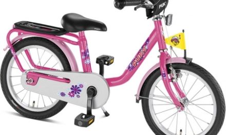 Pigecykel Puky Z 6 stål 16" Pink