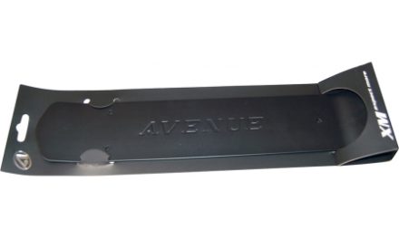 Plade til Avenue bagagebærer – DinoBlack/Rubber Black Mat