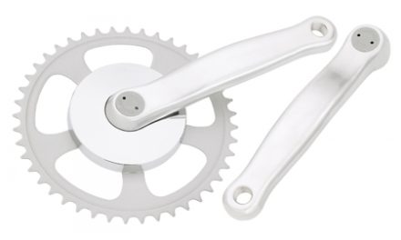 Point kranksæt single 38 tands – 170mm pedalarme