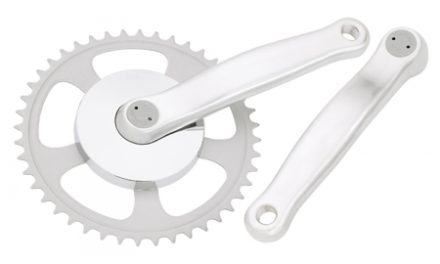 Point kranksæt single 44 tands – 170mm pedalarme