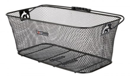 Point kurv til bagagebærer – 45x26x19 cm – Sort