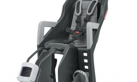 Polisport Guppy Maxi+ barnestol – Grå/sølv – 5-punktsele