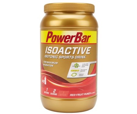 Powerbar IsoActive – Energidrik – Red fruit punch 1.320 gram