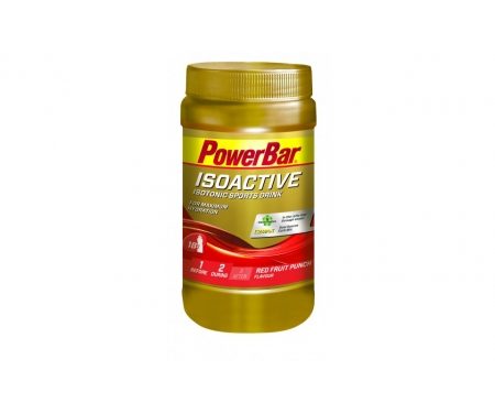 Powerbar IsoActive – Energidrik – Red fruit punch 600 gram