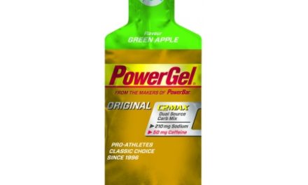 Powerbar Powergel – grøn æble med koffein 41 gram