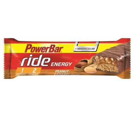 Powerbar Ride – Peanut caramel +magnesium – 55 gram