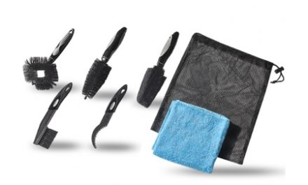 PRO – Børstesæt – 5 børster og klud