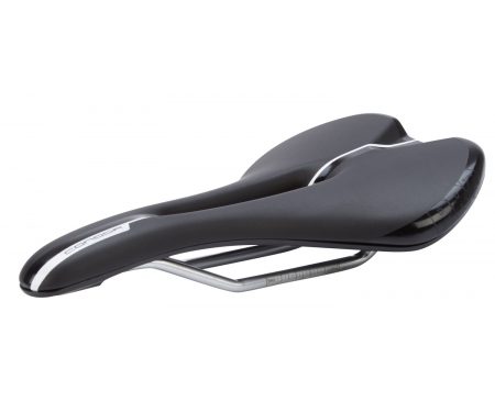 Pro – Condor – Sadel – Rustfri rails – 142 mm bred – Sort